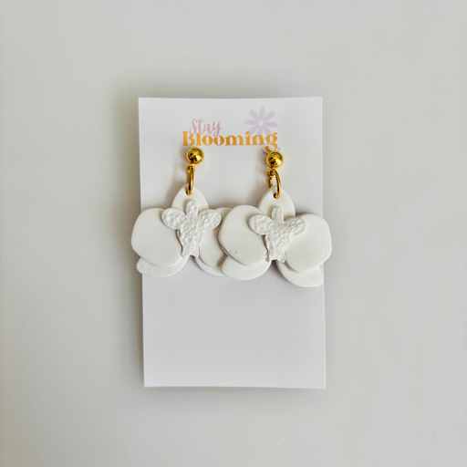 Orquídeas Blancas - Earrings 